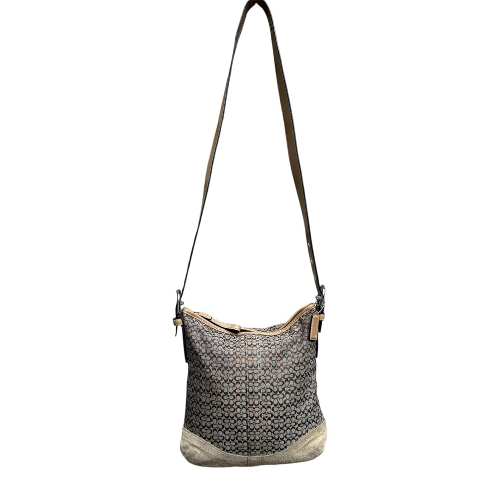 Coach Bag in Brown and Tan